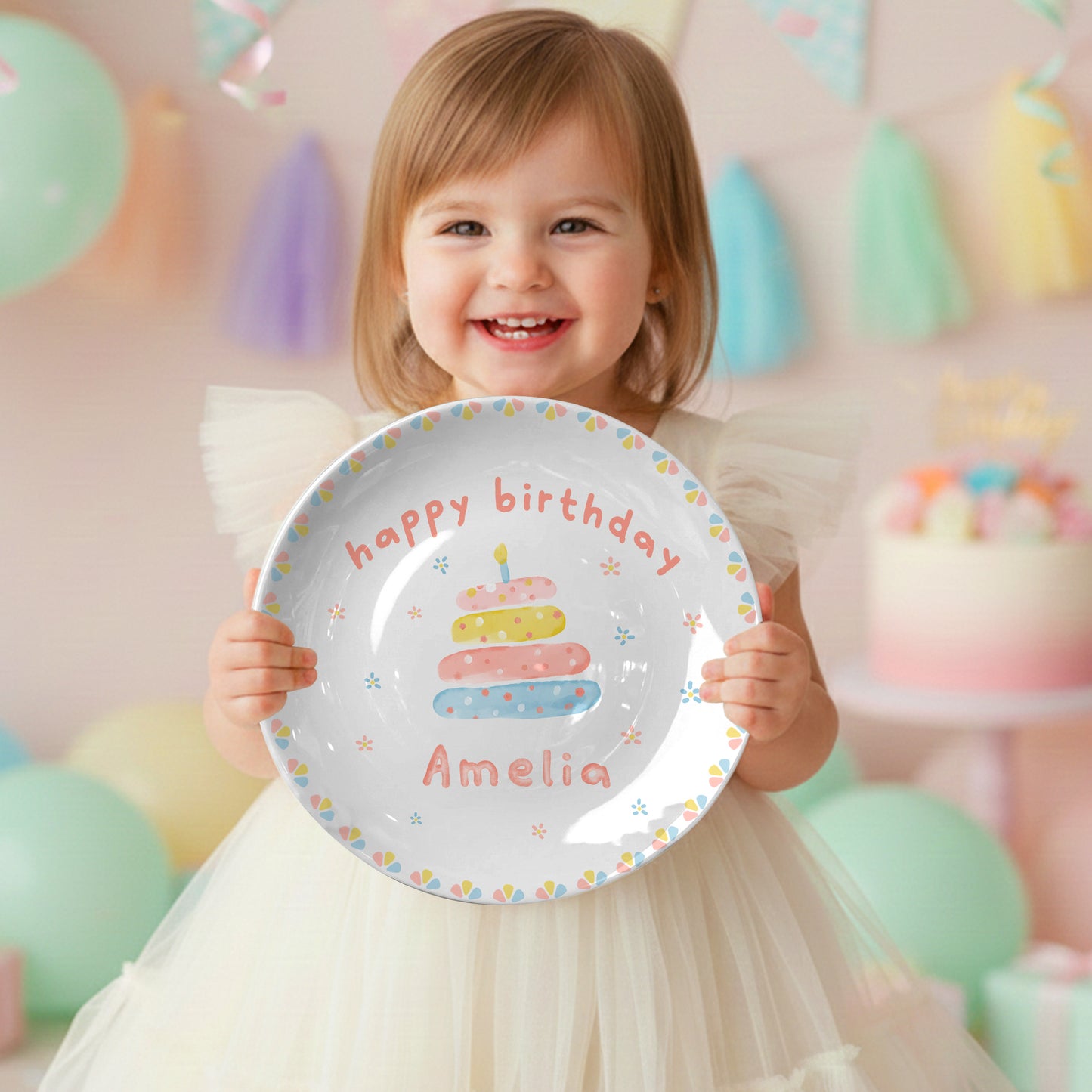 Personalized Birthday Plate Gift P925ATA0