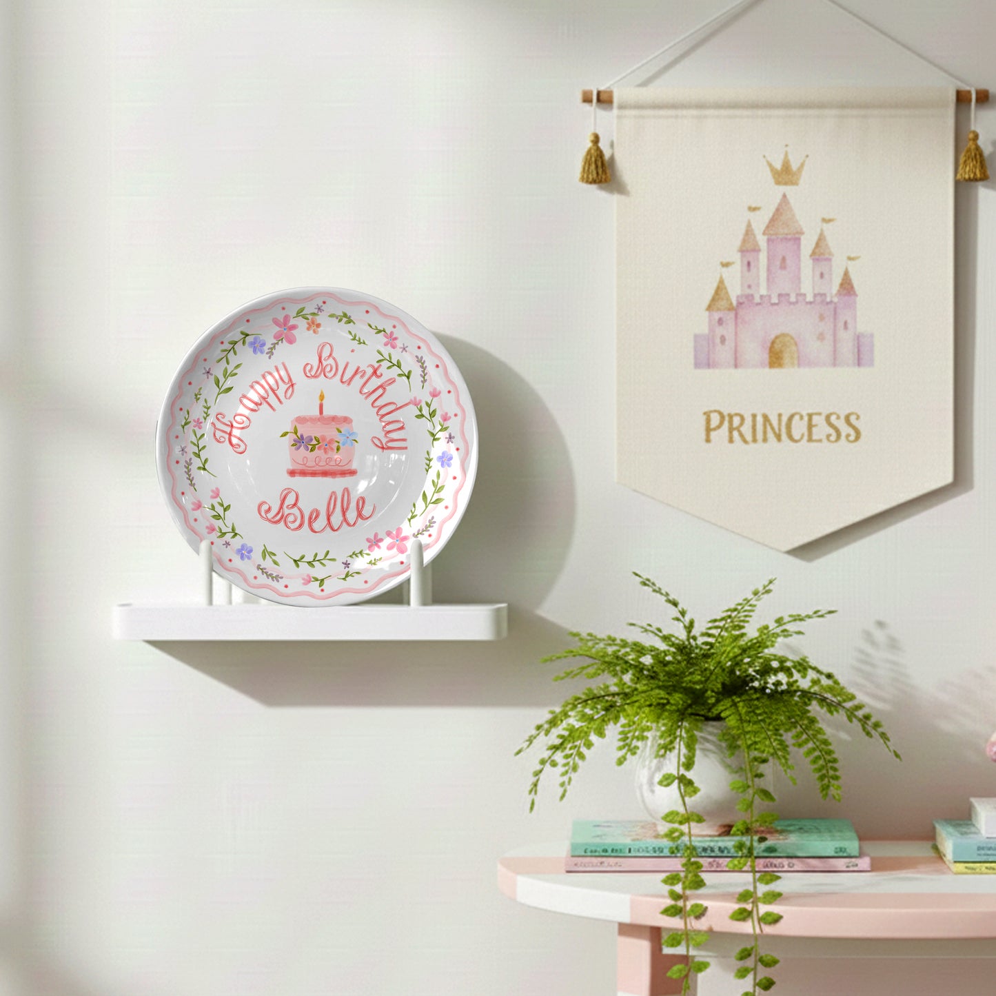 Personalized Birthday Plate Gift P123CPI0