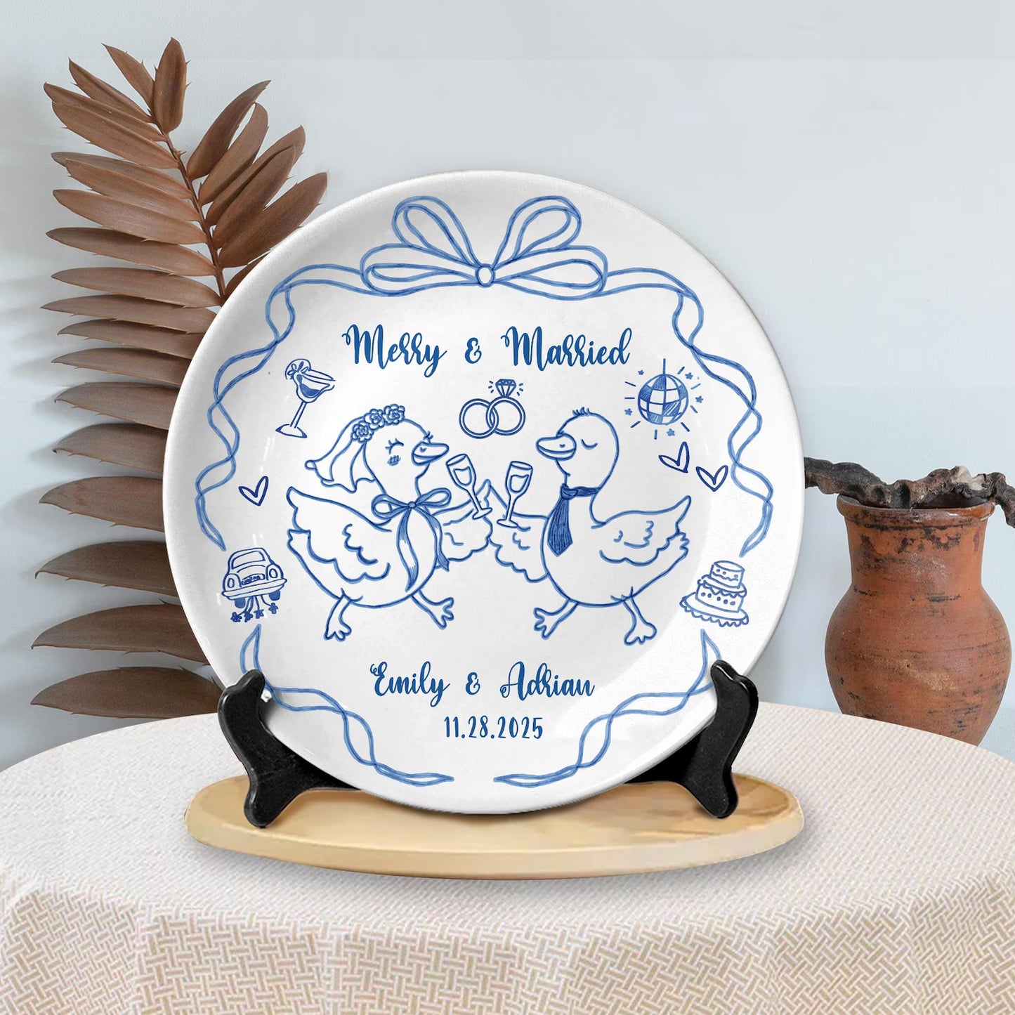 Personalized Wedding gifts Custom Couple Portrait P1027X7X0