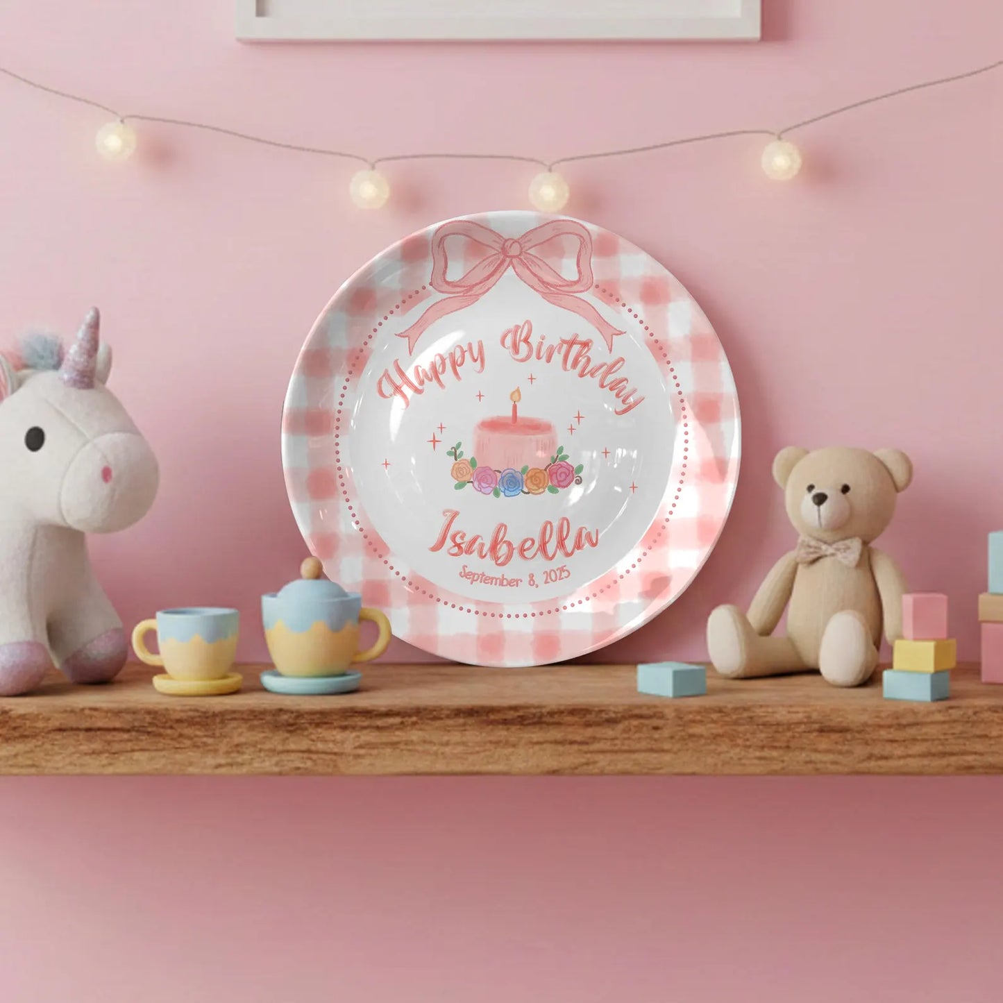Personalized Birthday Plate Gift P16GMD0