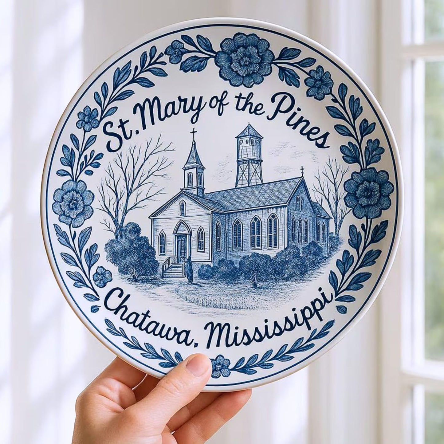 Personalized House Plate Decorative D45BNCTT