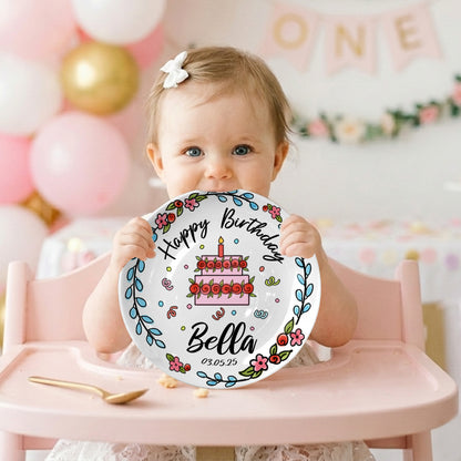 Personalized Birthday Plate Gift P85FRS0