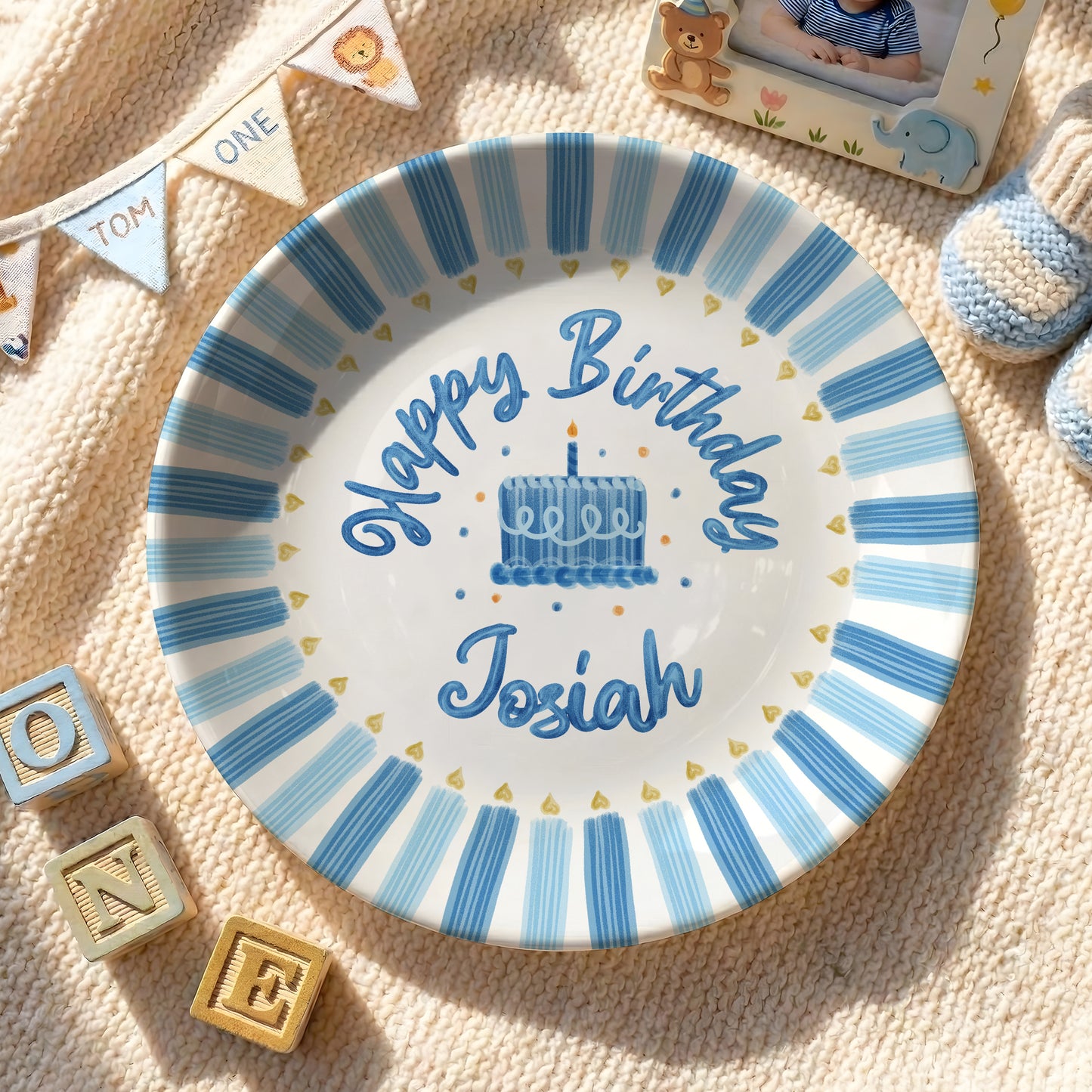 Personalized Birthday Plate Gift P43GAM0