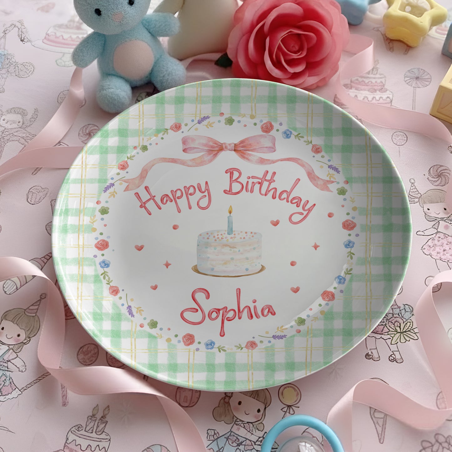 Personalized Birthday Plate Gift P19ABL0