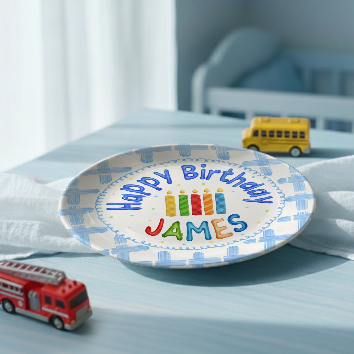 Personalized Birthday Plate Gift P228AM00