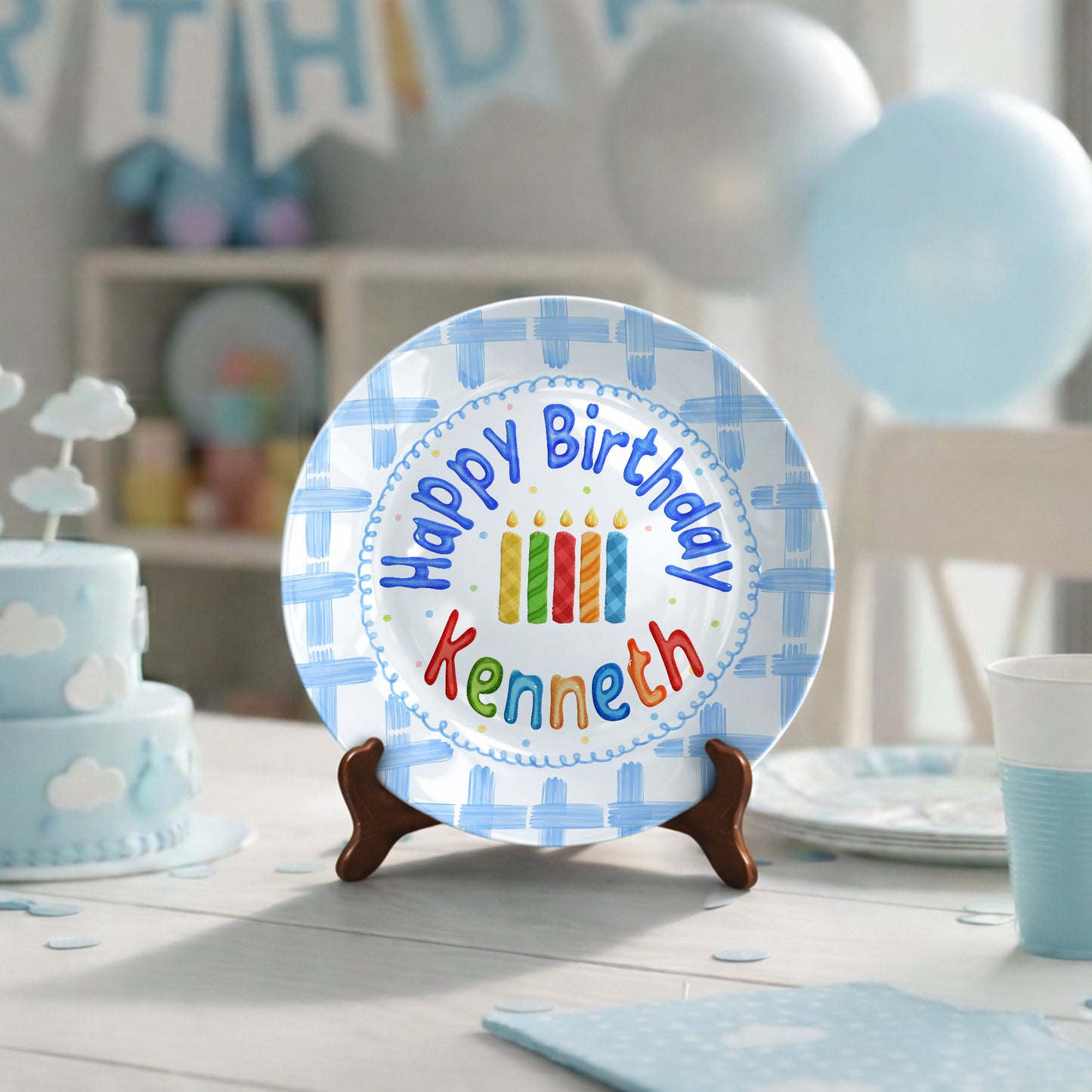 Personalized Birthday Plate Gift P228AM00