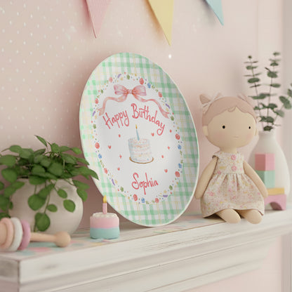 Personalized Birthday Plate Gift P19ABL0