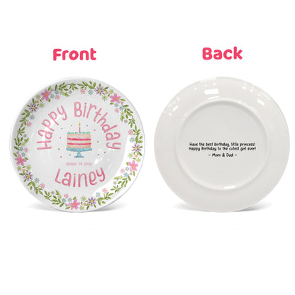 Personalized Birthday Plate Gift P311NNF0