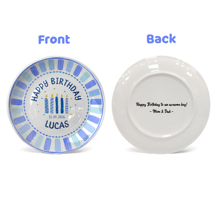 Personalized Birthday Plate Gift P39Z5J0