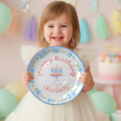 Personalized Birthday Plate Gift P326IO50