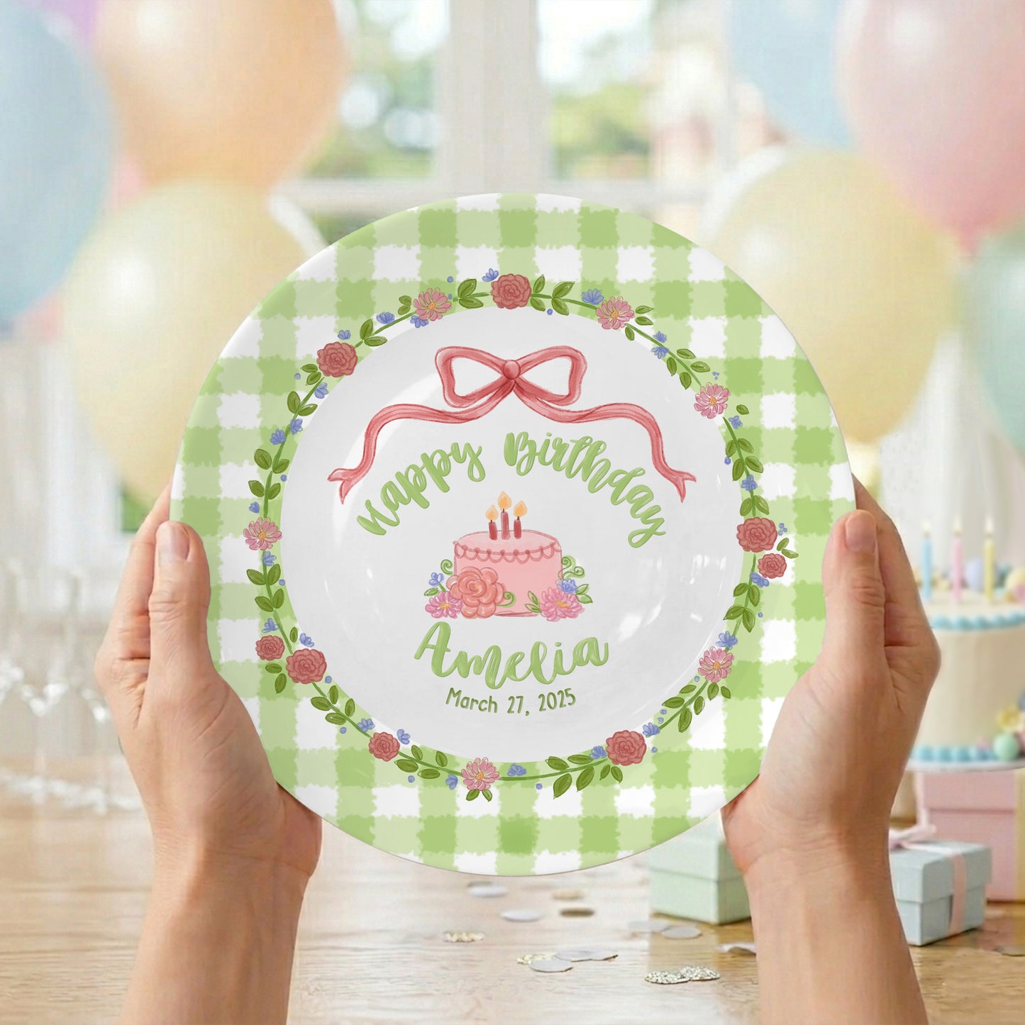 Personalized Birthday Plate Gift P16YEE0