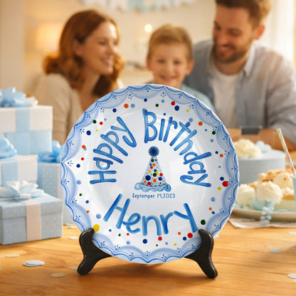 Personalized Birthday Plate Gift P423X2X0