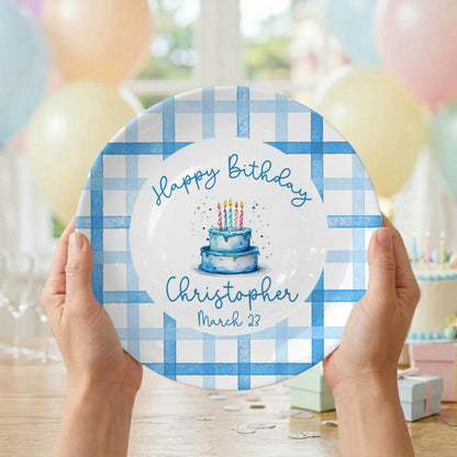 Personalized Birthday Plate Gift P92ILP0