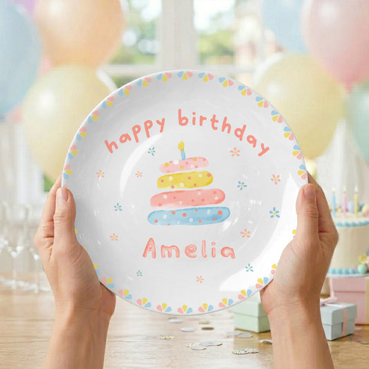 Personalized Birthday Plate Gift P925ATA0