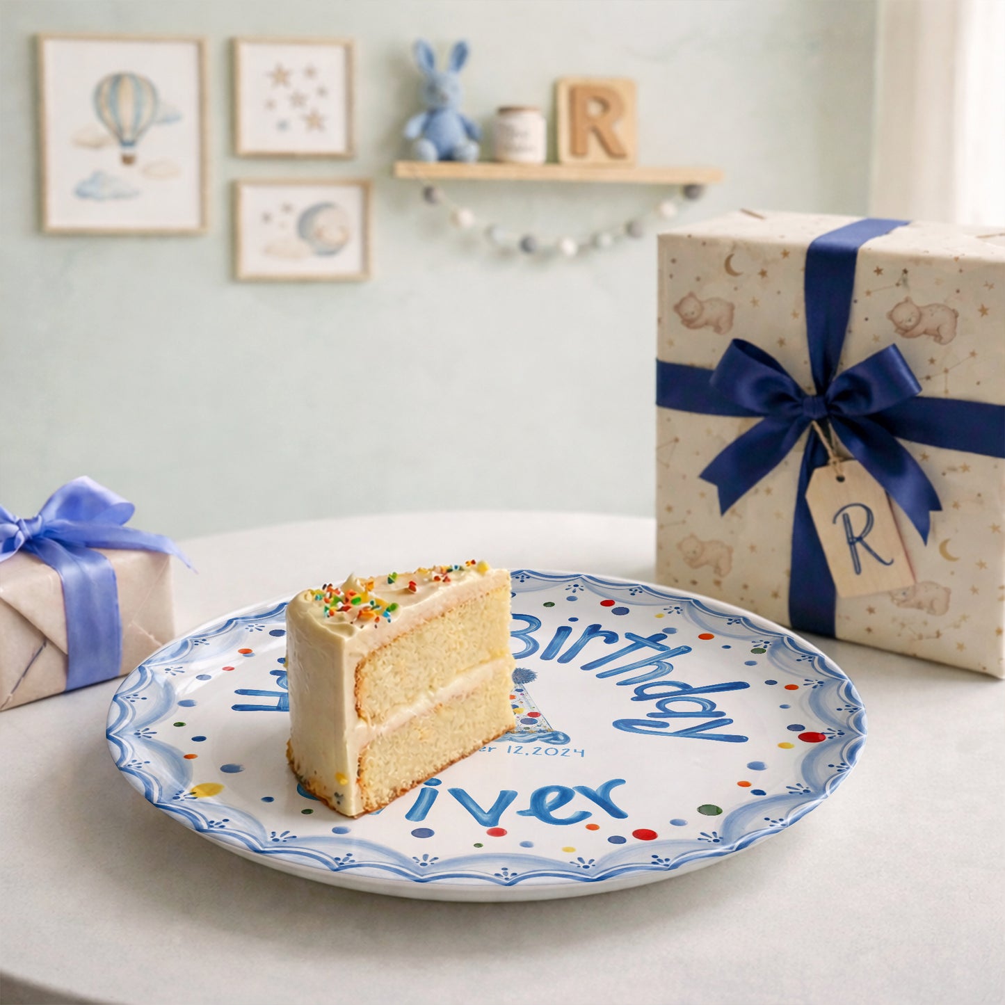 Personalized Birthday Plate Gift P423X2X0