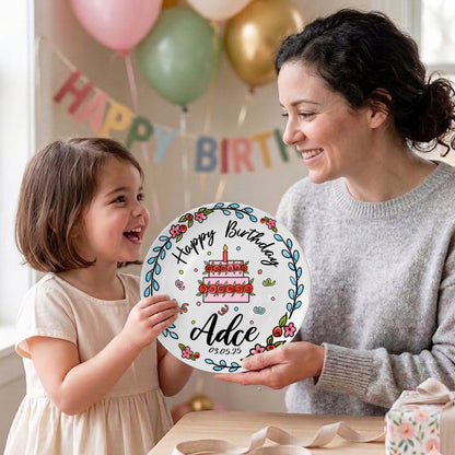 Personalized Birthday Plate Gift P85FRS0