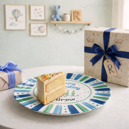 Personalized Birthday Plate Gift P412K3D0