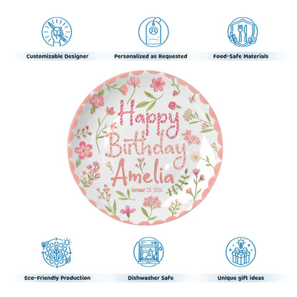 Personalized Birthday Plate Gift P3147CQ0