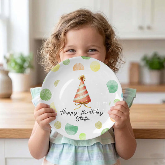 Personalized Birthday Plate Gift D923NSC0