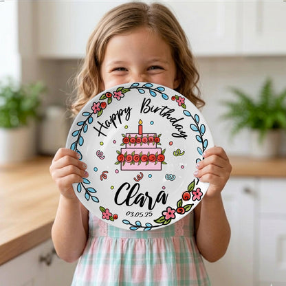 Personalized Birthday Plate Gift P85FRS0