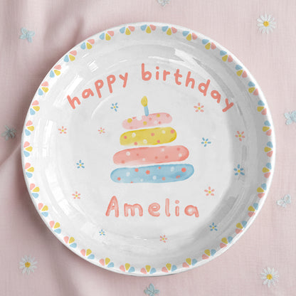 Personalized Birthday Plate Gift P925ATA0