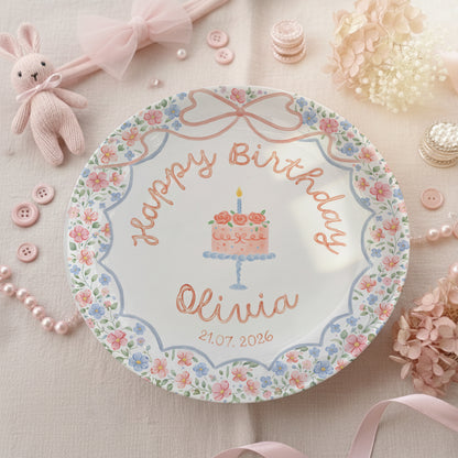 Personalized Birthday Plate Gift P228EAZ0