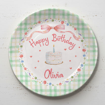 Personalized Birthday Plate Gift P19ABL0