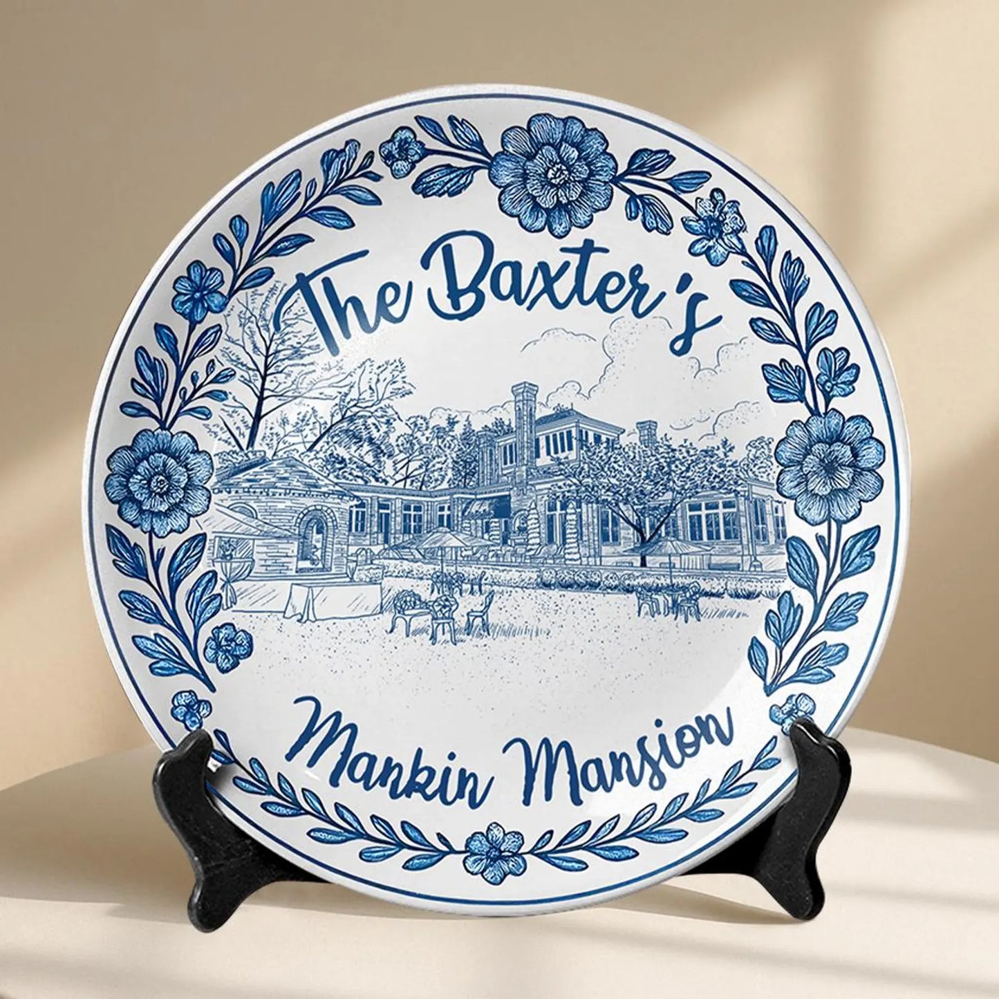 Personalized House Plate Decorative P618RLI0