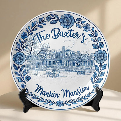 Personalized House Plate Decorative P618RLI0