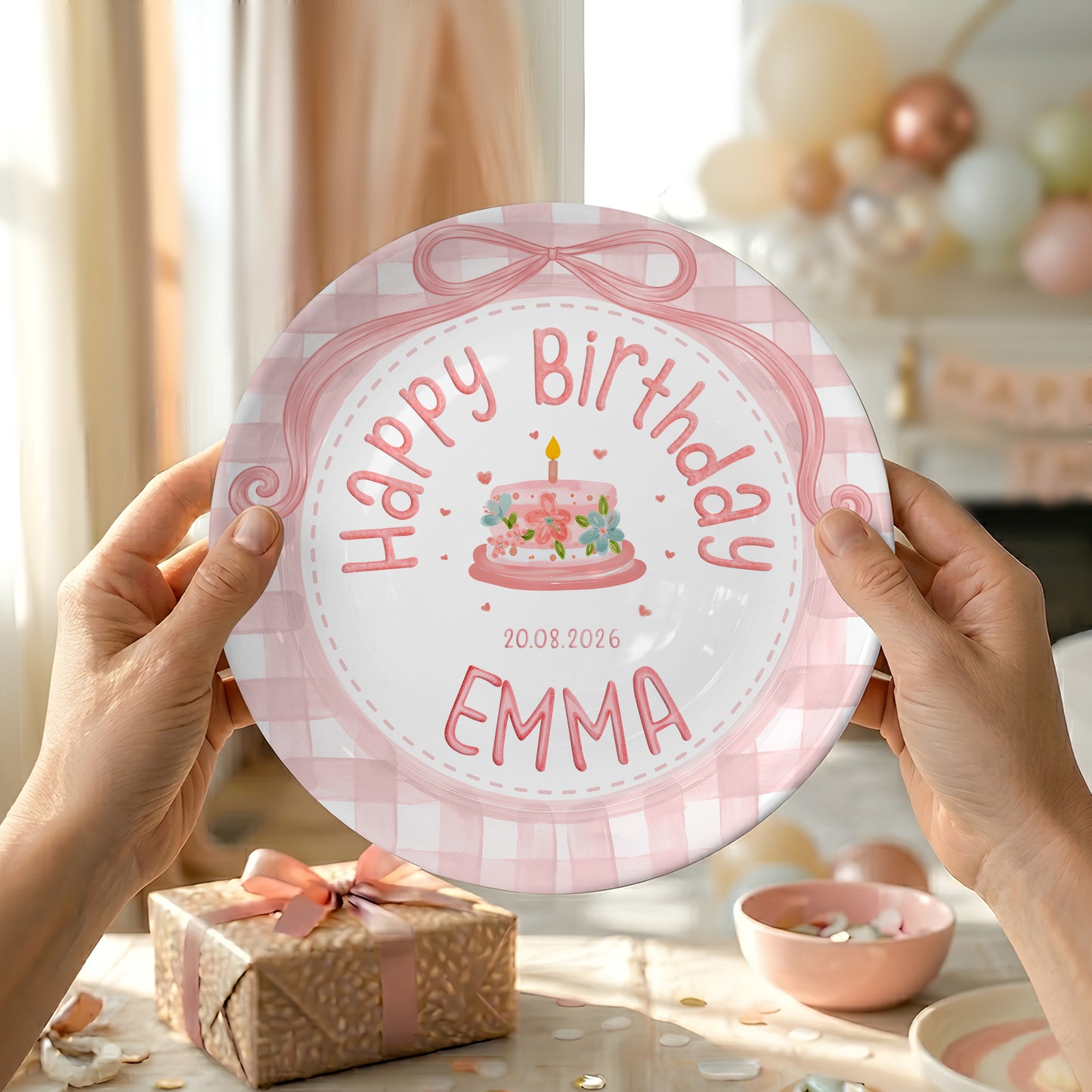 Personalized Birthday Plate Gift P331DVX0