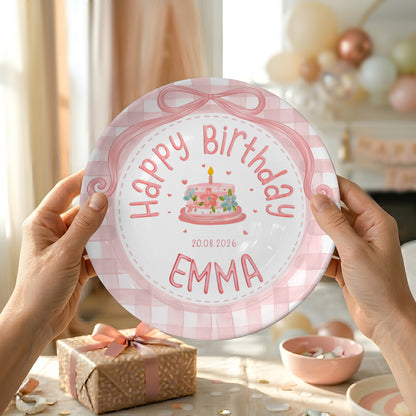 Personalized Birthday Plate Gift P331DVX0