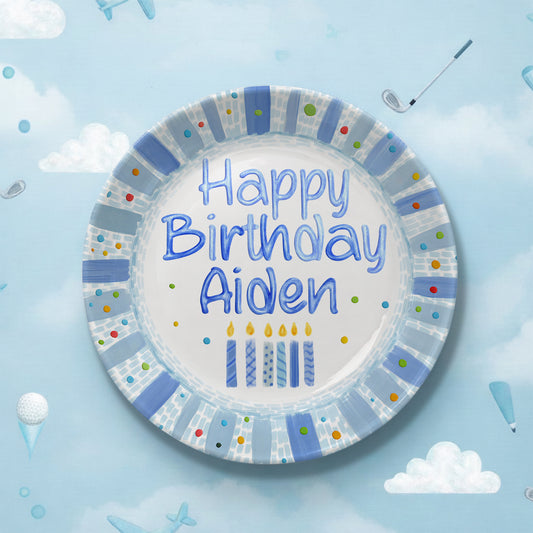 Personalized Birthday Plate Gift P274NR0