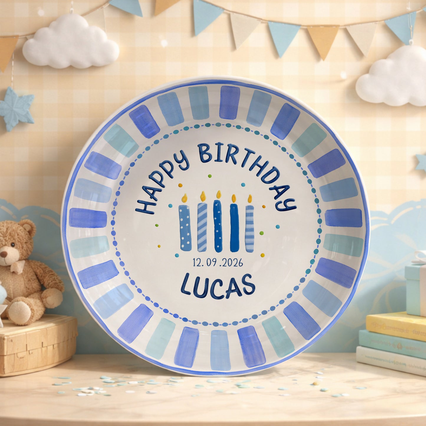 Personalized Birthday Plate Gift P41OTC0