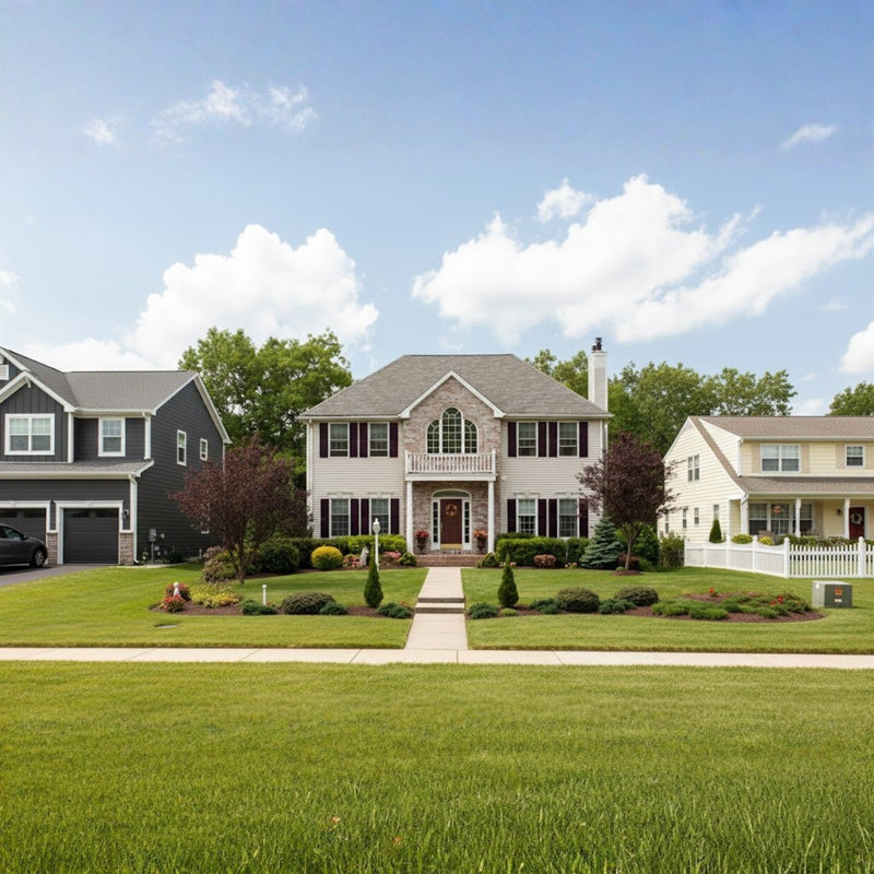 Only one house