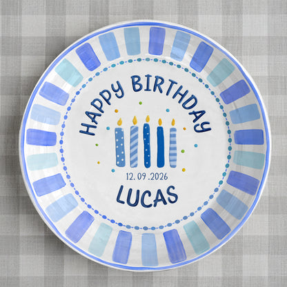 Personalized Birthday Plate Gift P39Z5J0