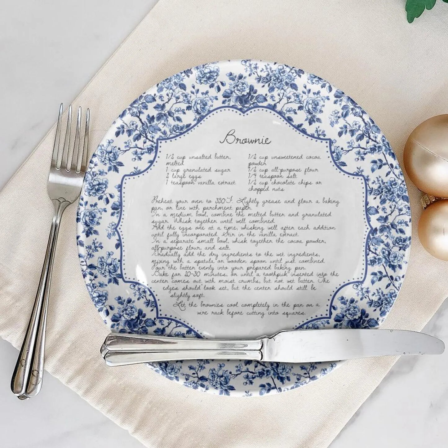 Custom Family Recipe Plate P7220ZC0