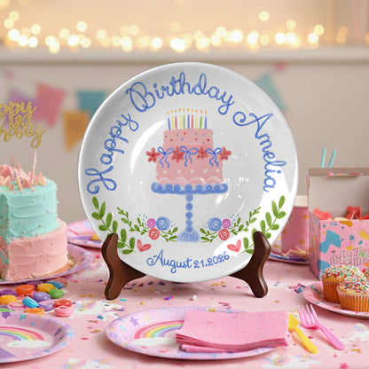Personalized Birthday Plate Gift P3261XR0