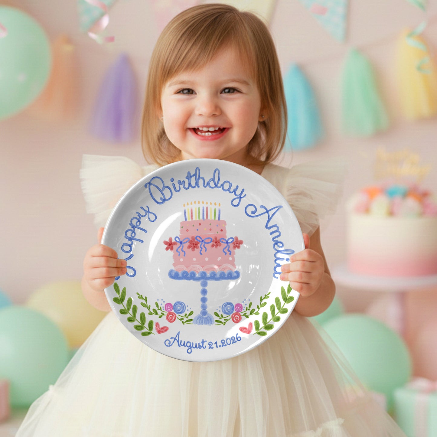 Personalized Birthday Plate Gift P3261XR0