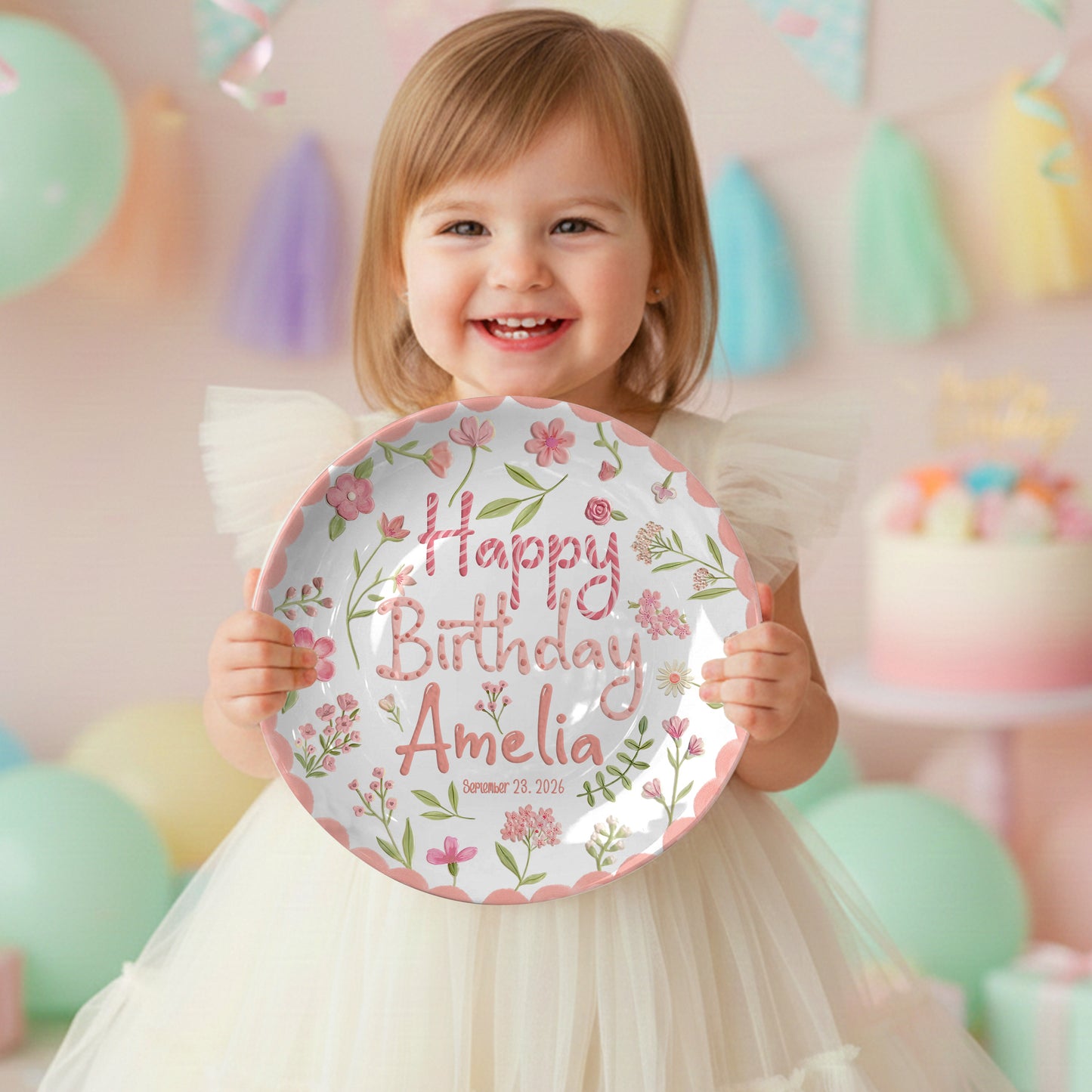 Personalized Birthday Plate Gift P3147CQ0