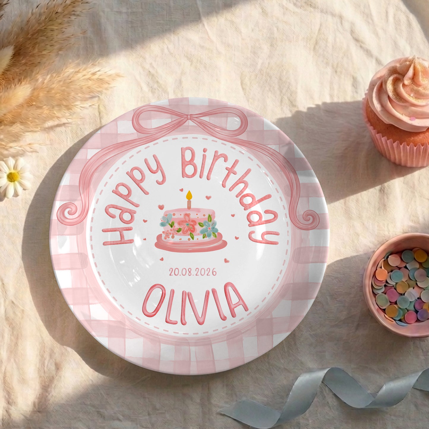Personalized Birthday Plate Gift P331DVX0