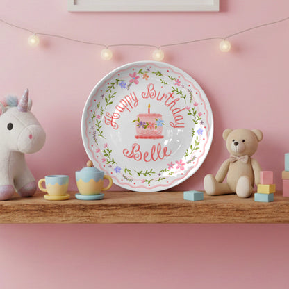 Personalized Birthday Plate Gift P123CPI0