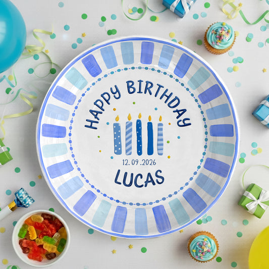 Personalized Birthday Plate Gift P39Z5J0
