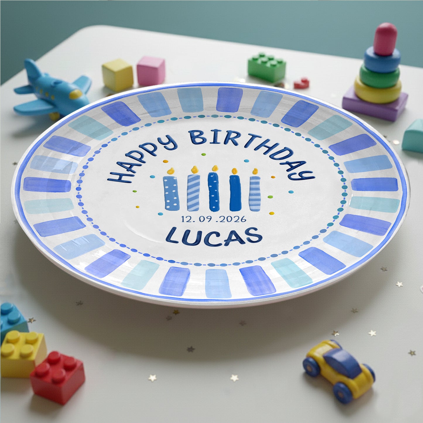 Personalized Birthday Plate Gift P39Z5J0