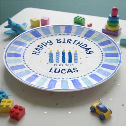 Personalized Birthday Plate Gift P39Z5J0