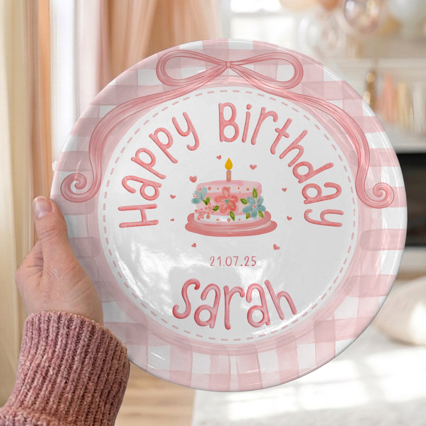 Personalized Birthday Plate Gift P331DVX0