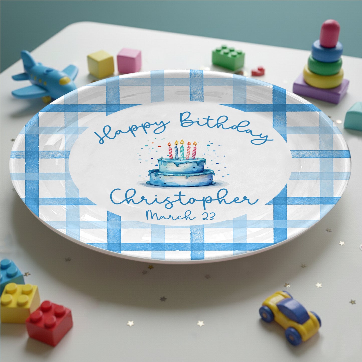 Personalized Birthday Plate Gift P92ILP0