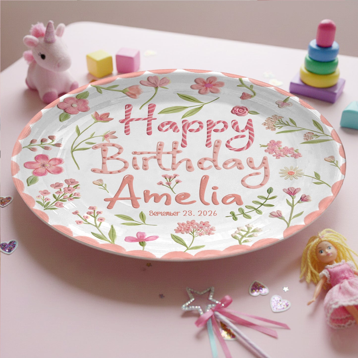 Personalized Birthday Plate Gift P3147CQ0