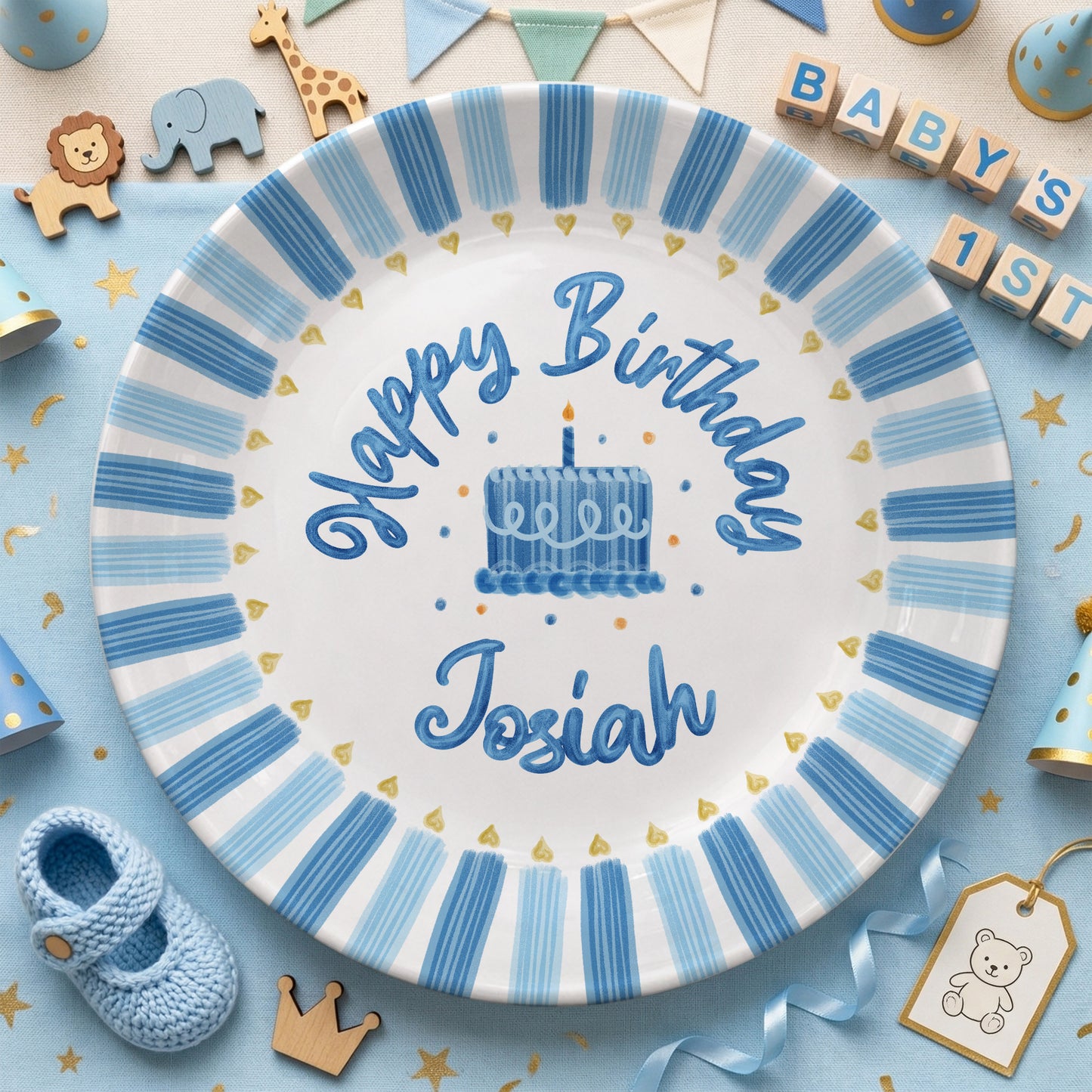 Personalized Birthday Plate Gift P43GAM0