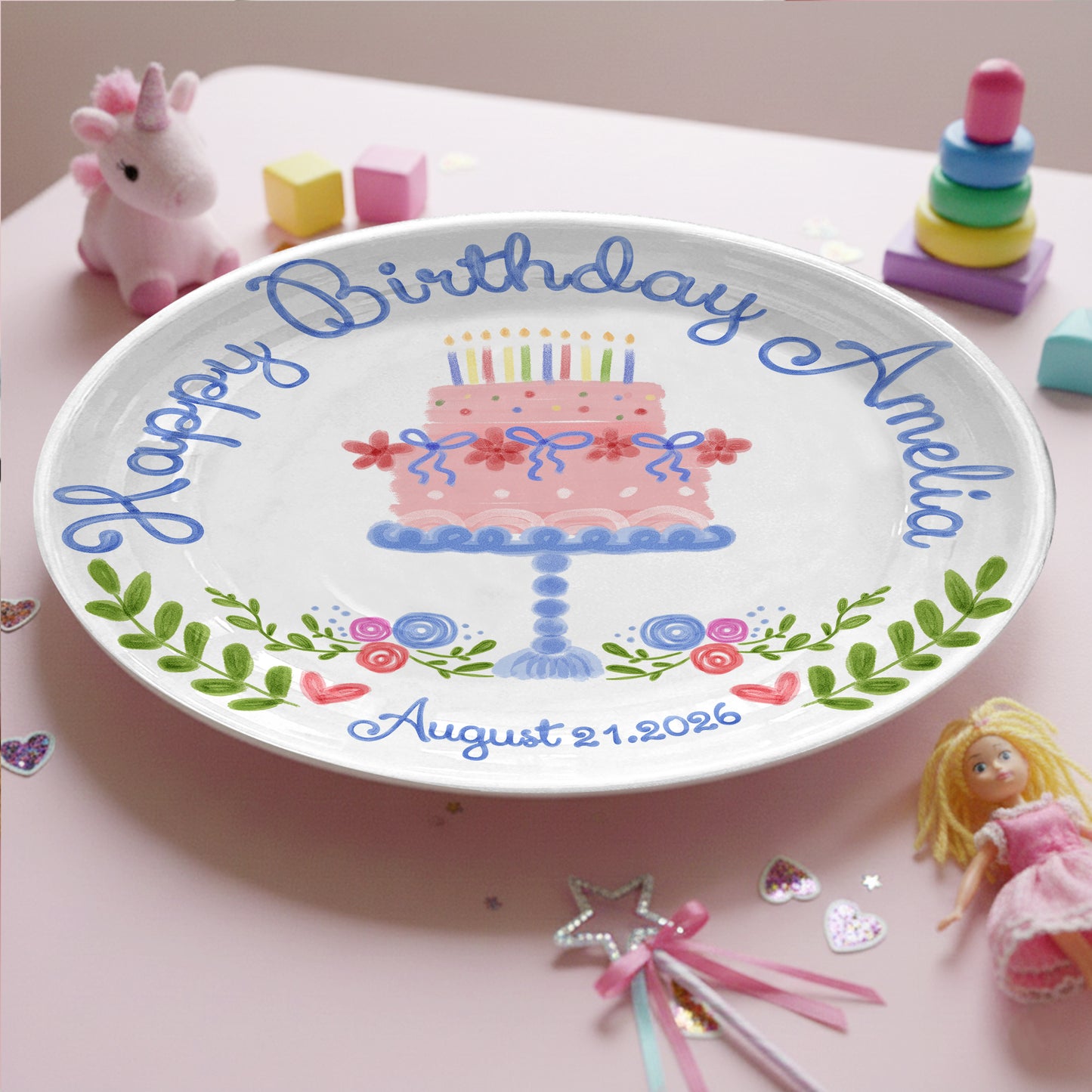 Personalized Birthday Plate Gift P3261XR0