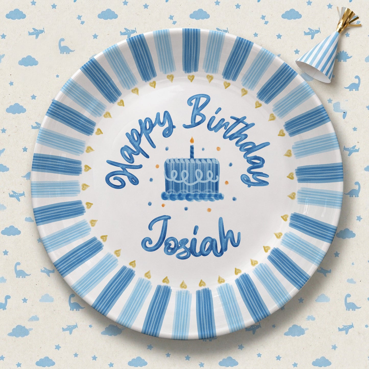 Personalized Birthday Plate Gift P43GAM0